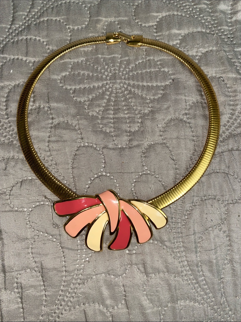 Napier gold toned necklace